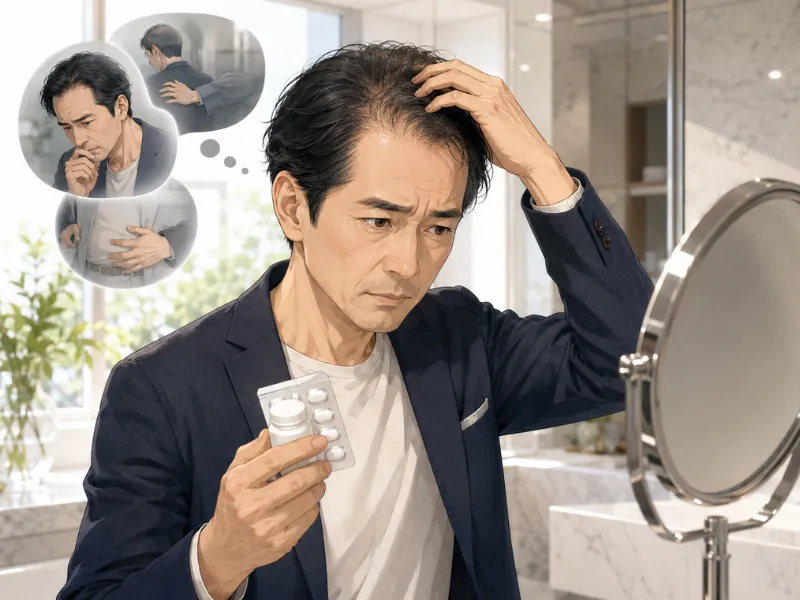 AGA薬の副作用が不安